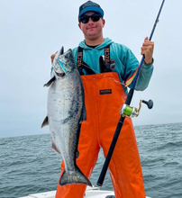 Load image into Gallery viewer, Slaying & Filleting Hat (BLACK/BLUE)