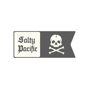 Sticker - Salty Pacific Pirate Skull