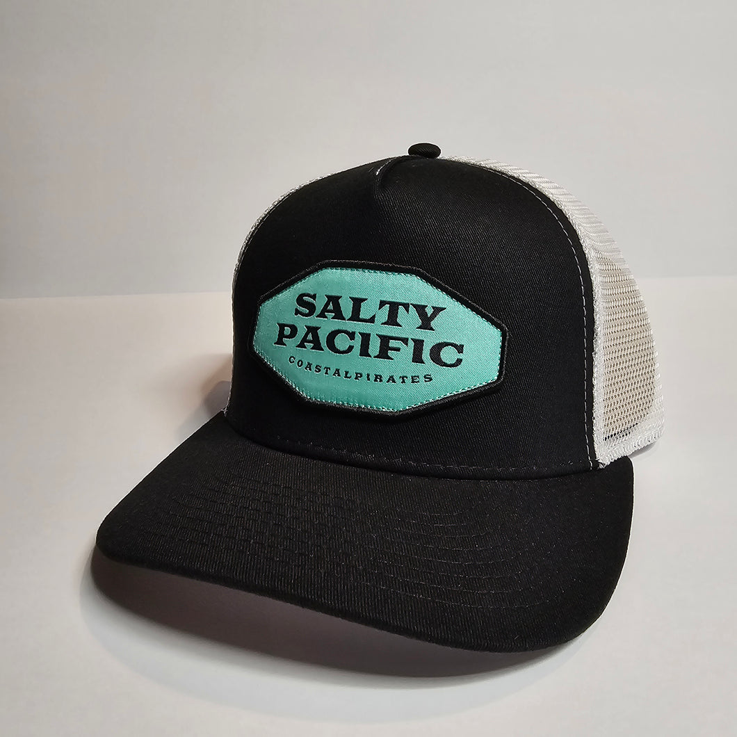 Salty Pacific Hat (BLACK/SEA FOAM)