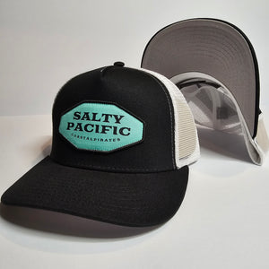 Salty Pacific Hat (BLACK/SEA FOAM)