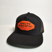 Load image into Gallery viewer, Salty Pacific Hat (BLACK/ORANGE)
