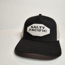 Load image into Gallery viewer, Salty Pacific Hat (BLACK/WHITE)
