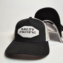 Load image into Gallery viewer, Salty Pacific Hat (BLACK/WHITE)
