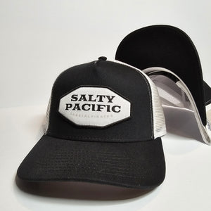 Salty Pacific Hat (BLACK/WHITE)