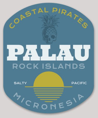 Sticker - Palau Salty Pacific