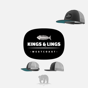 Kings & Lings (black/white) - Snapback Hat