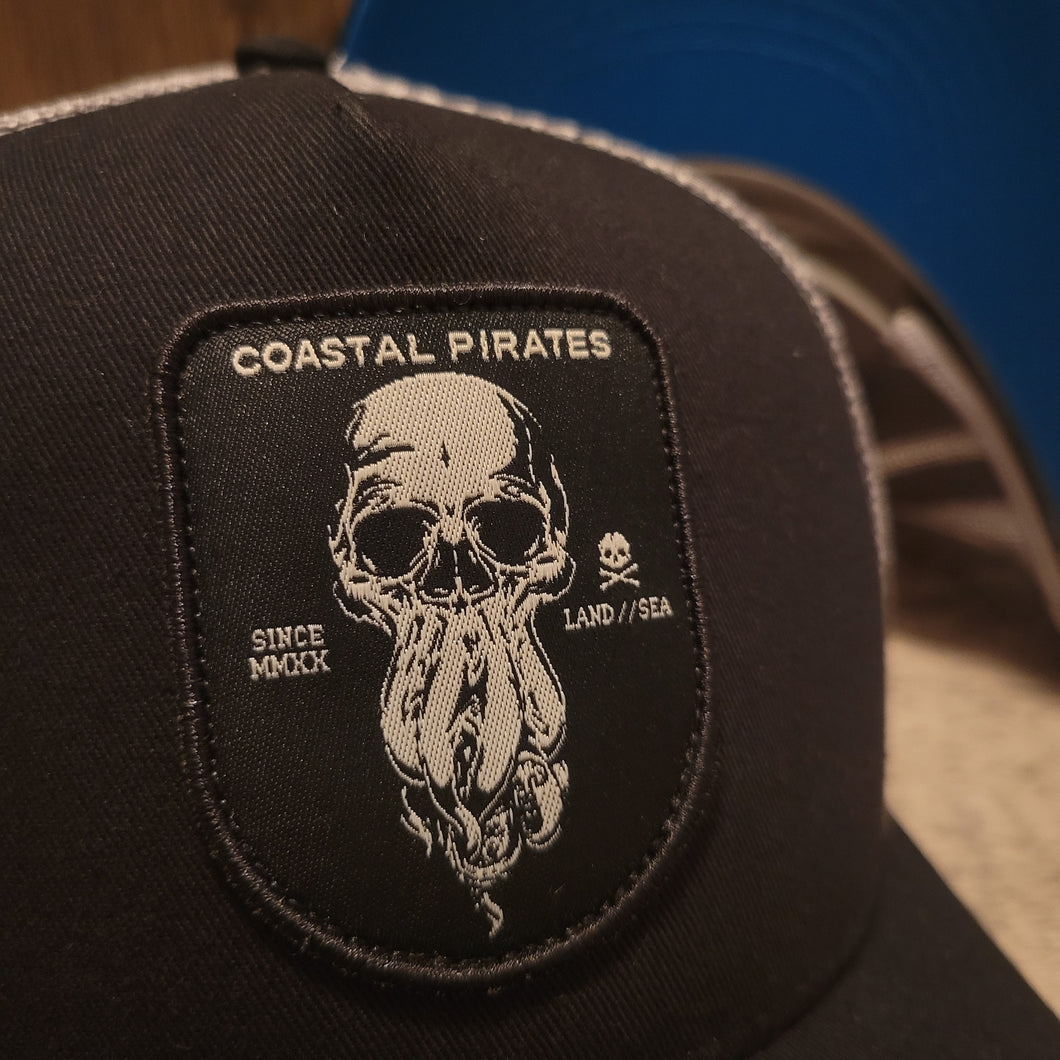 Davy Jones Pirate Hat (BLACK/GREY/BLUE)