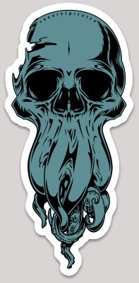 Sticker - Kraken Skull