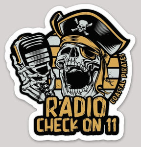 Sticker - Radio Check Channel 11